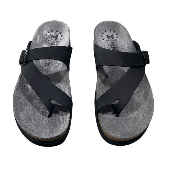 Mephisto Women's Comfortable Helen Sandals in Black Size 38 US 8 - Picture 7 of 8